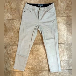 Wit & Wisdom 'Ab'Solution Ankle Skinny Jeans Khaki Size 6P